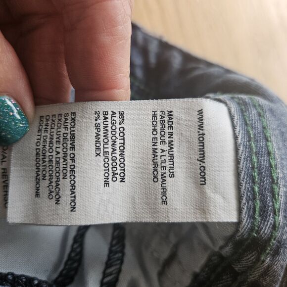 Tommy Hilfiger Blue Jeans Womens 8 Curvy Boot Medium Wash Low Rise Cotton 30x32 - Picture 13 of 14